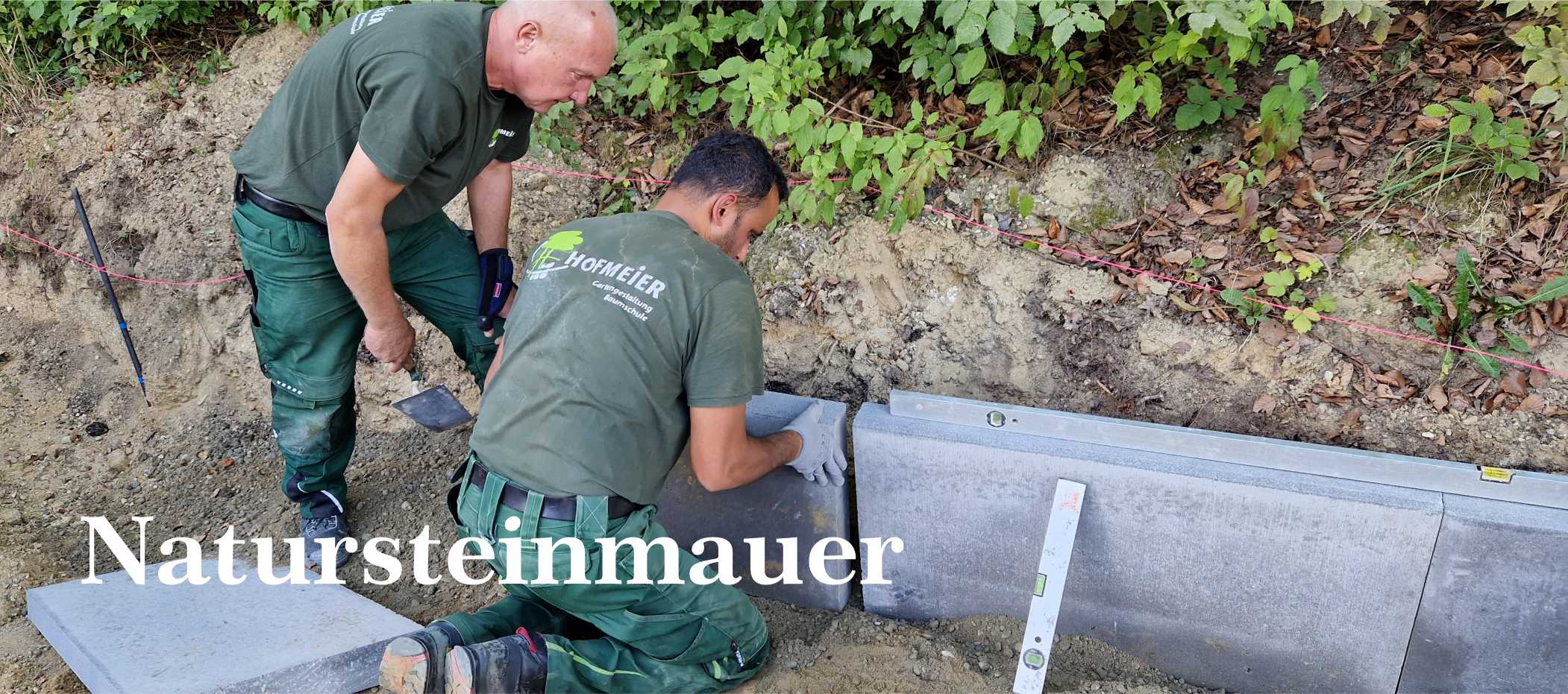 Hofmeier Team bei der Arbeit