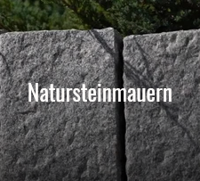 Natursteinmauern